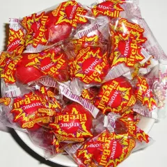 1/2 lb ATOMIC FIREBALLS Fire Balls Ferrara Pan Candy Half Pound FRESH STOCK