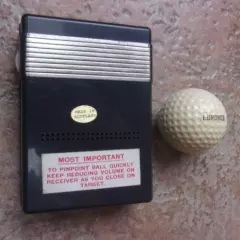 Vintage Interesting Euronics Bleeper Golf Ball Finder Made In Scotland