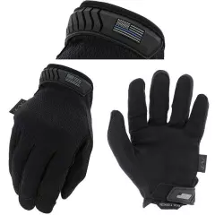 Mechanix Wear TBL-MG-55 Thin Blue Line Original Covert Tactical Gloves, Black