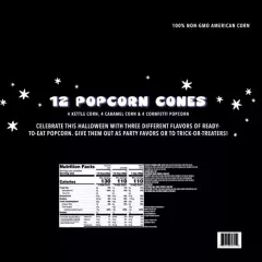 Halloween Popcorn Cones Gift, 12 pk.