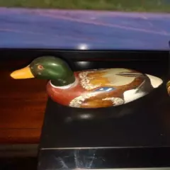 Hand Painted Wood Duck Decoy