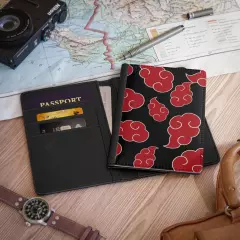 Red Cloud Passport Cover | RFID Blocking Cover | Leather Passport 