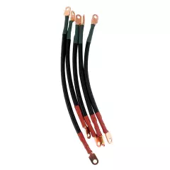 4-Gauge Golf Cart Battery Cables Reliable Wiring Kit for 36v & 48v EZGO C16