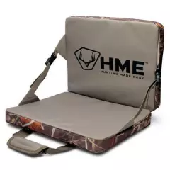 HME FLDSC Folding Seat Hunting Weather Resistant Camo Hunter Chair Cushion