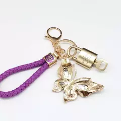 Authentic Louis Vuitton Lock & Key with unbranded Bagcharm, Keycharm, Keychain