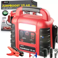 EL7552 Jumpboost V10 Air 1000 Peak Amps 12V Jump Starter with 260 PSI Powerful A