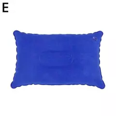 Double Sided Inflatable Pillow Soft Sleep Mat Collapsible Camping Cushion Hot~