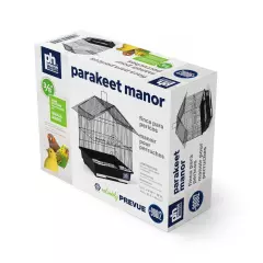 Prevue Pet Products Parakeet Manor Bird Cage with Handle for Home or Travel, ...