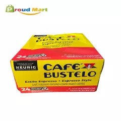 Lot of 2 Cafe Bustelo Espresso, Dark Roast Coffee, Keurig K-Cup Pods, 24 Count