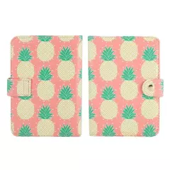 Cute Printing PU Leather Passport Holder Protection Cover ID Credit Cards Case