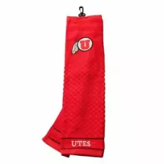 NCAA Utah Utes Premium Embroidered Golf Towel