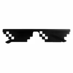 Thug Life Sunglasses Mens Womens Deal With It Glasses Bit Pixel 8 F6K3