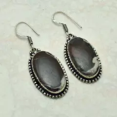 Coconut Jasper Handmade Drop Dangle Earrings Jewelry 1.84" AE-52939