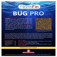 NorthFin Bug Pro, 2mm 130g Slow Sinking Pellets Carnivore & Omnivore