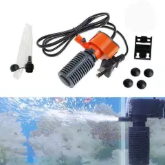 3 in 1 Aquarium Filter Submersible Oxygen Internal Fish Tank Water 2024