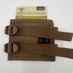 TAC SHIELD ARM/LEG TACTICAL ID WALLET UNIVERSAL SIZE COYOTE BROWN LIFETIME WARRA