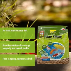 Tetra TetraPond Sticks, Pond Fish Food, for Goldfish and Koi, Premium