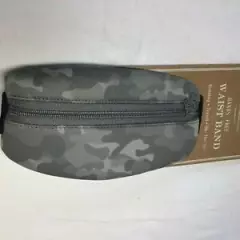 OAK AND REED WAIST BAND FANNY PACK HANDS FREE GRAY CAMOFLAGE NIP