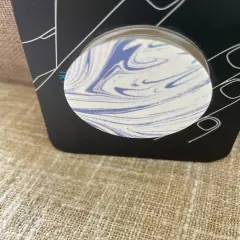 Popsockets Phone Grip & Stand for Smartphones - “Marble Blue”