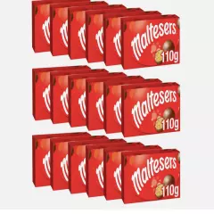 Maltesers Gift Box Milk Chocolate Share Size 3.8 Oz Bulk Buy Case of 16