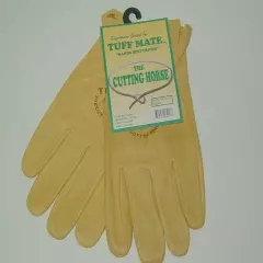 1301 Tuff Mate Original Cutting Horse Glove Small, Beige 