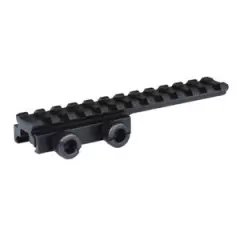 Tactical Picatinny Cantilever .5" Risers, 5" Long with 12 Slots Thumb Bolt style