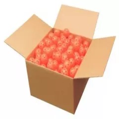 Orange Perforated Practice Golf Balls (240 Ball Bulk Box) 39770-x2 