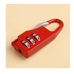 1 PC Mini 3 Digit Combination Security Safe Travel Luggage Code Lock Padlock