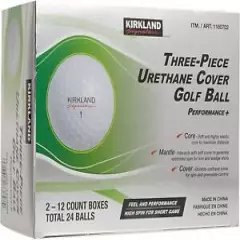 48 Kirkland Signature Performance One Four-Piece Urethane Cover Golf Ball Costco