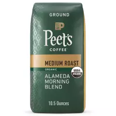 Peet's Alameda Morning Blend Medium Roast Organic Ground Coffee