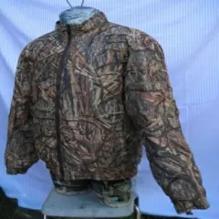 Cabela's Camouflage Dry Forest Reversible 2-1 Hunting Jacket Sz. M/Tall 