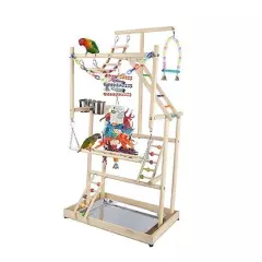 Parrot Playground Large 4 Layers - Small Bird 19.2"L x 13.4"W x 38.4"H