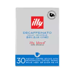 illy Instant Coffee 30 Stick Classico Classic Roast Intenso Bold Decaffeinated