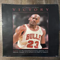 Michael Jordan Victory Poster 16 X 20: 1996 Costacos Brothers CB-MJG97