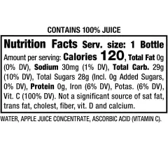 (24 Pack) Mott's 100% Original Apple Juice, Vitamin C Rich, No Added Sugar,8 Oz