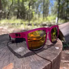 NEW Spy+ Optic Sunglasses Ken Block Laser Pink Promo Glasses UV400 USA 