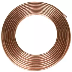 JMF Company 6363806719806 Copper Type Utility Tubing 3/8 O.D. in. x 5 L ft.