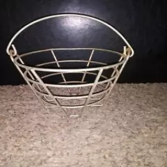 Vintage metal golf ball baskets egg basket