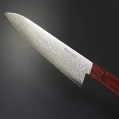 Kanetsune Seki Japan KC-822 Minamo-Kaze Damascus 210mm Kitchen Chef Knife