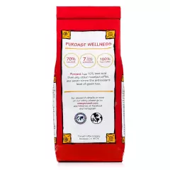 Puroast Low Acid Coffee Ground, Decaf French Roast, Dark Roast, Certified Low...