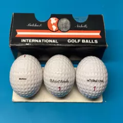 12 Vintage Butchart-Nicholls International Golf Balls 1963 Unused Japan