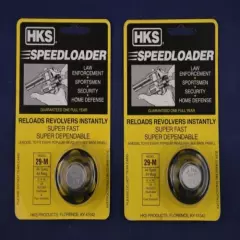 2 Pack HKS 29-M Speed Loader 44 Mag/Spl Fits 629 Redhawk 2Pk New in Box 29-M