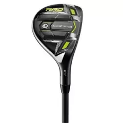 Left-Hand Cobra RADSpeed Black/Yellow 21* 4H Hybrid Regular UST Recoil ESX 480