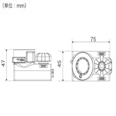 BMO JAPAN rail slider base vertical type 20B0021 955