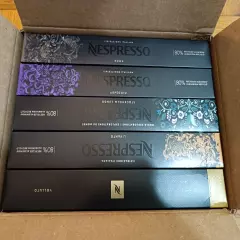 Nespresso Original Line Capsules, Variety Pack, Medium Roast Espresso, 100 Pods