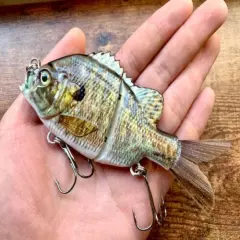 5" Bluegill Sunfish Perch Glide Swimbait 1.25 oz