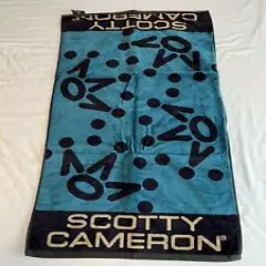 NEW IN BAG Scotty Cameron SEVEN POINT CROWNS Towel - BLUE - 17x39