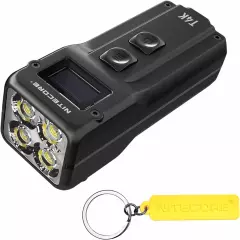 T4K 4000 Lumen LED USB-C Rechargeable EDC Keychain Flashlight Tag