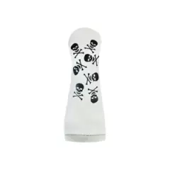 Dancing Skull and Crossbones Sunfish leather hybrid/utility golf club headcover