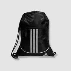 $25 Adidas Men's Black Alliance II Sackpack Bookbag Backpack School Sports Bag